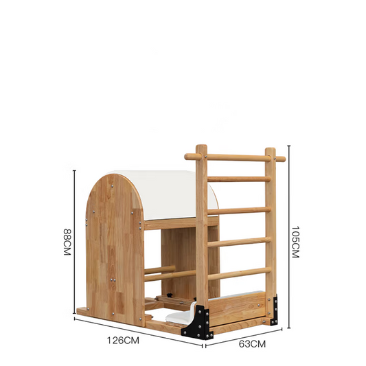 Oak Ladder Barrel White