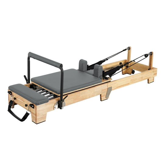 Klappbarer Reformer aus Holz, Grau