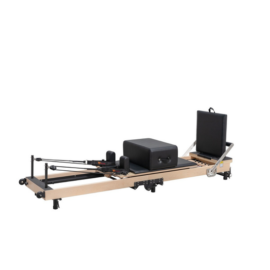 Zusammenklappbarer Pilates-Reformer aus Ahorn