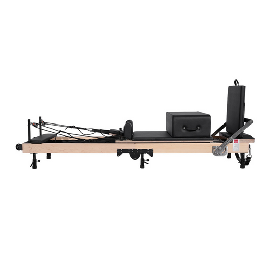 Zusammenklappbarer Pilates-Reformer aus Ahorn